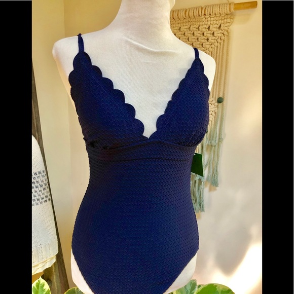 kate spade scallop bathing suit